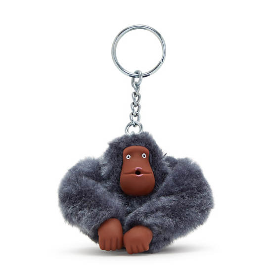 Akcesoria Kipling Sven Monkey Keychain Szare | PL 1221NW